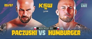 Dominik Humburger v zápase na KSW 96