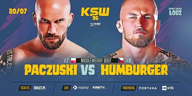 Dominik Humburger v zápase na KSW 96