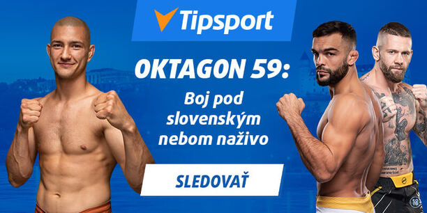 Stavte si a sledujte Oktagon 59 na Tipsporte!