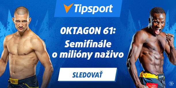 Sledujte Oktagon 61 naživo na TV Tipsport!