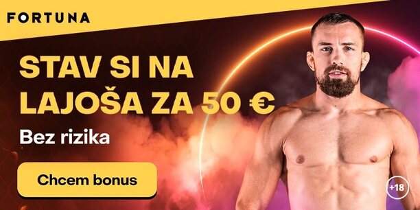 Ľudovít Klein v UFC + Fortuna bonus 50 €