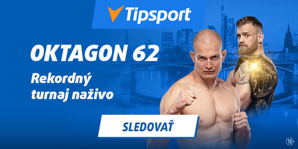 Sledujte najväčší turnaj v histórii Oktagon 62 naživo na TV Tipsport!