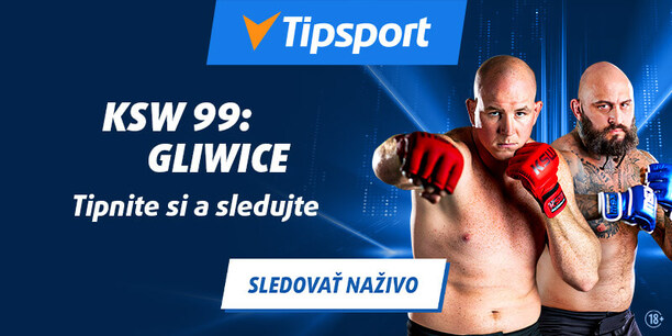 Tipujte a sledujte KSW 99 naživo na Tipsporte!