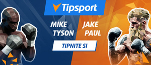 Tipnite si na výsledok zápasu Mike Tyson vs. Jake Paul v Tipsporte!