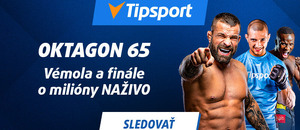 Sledujte Oktagon 65 s Karlosom Vémolom naživo na Tipsport TV!