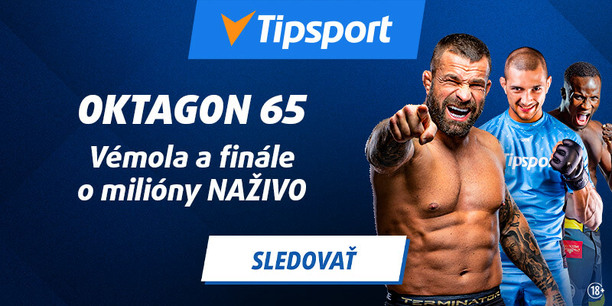 Oktagon 65 live na Tipsport TV