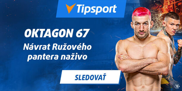 Tipujte a sledujte Oktagon 67 na Tipsporte!